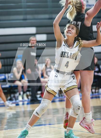 Thumbnail 1 in Helias vs Benton (Jefferson Bank Holiday Hoops) photogallery.