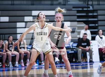 Thumbnail 2 in Helias vs Benton (Jefferson Bank Holiday Hoops) photogallery.