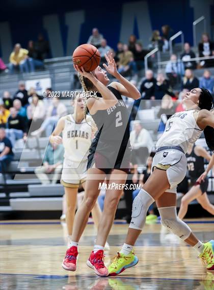 Thumbnail 2 in Helias vs Benton (Jefferson Bank Holiday Hoops) photogallery.