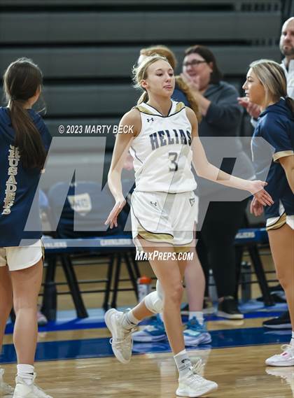Thumbnail 3 in Helias vs Benton (Jefferson Bank Holiday Hoops) photogallery.