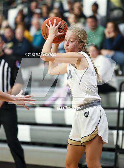 Thumbnail 1 in Helias vs Benton (Jefferson Bank Holiday Hoops) photogallery.