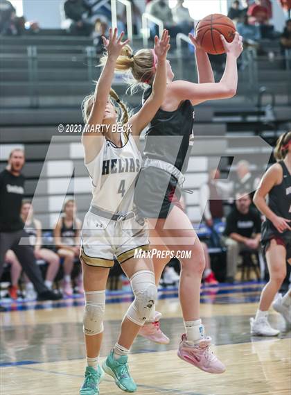 Thumbnail 2 in Helias vs Benton (Jefferson Bank Holiday Hoops) photogallery.