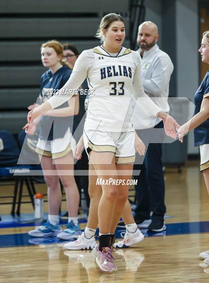 Thumbnail 3 in Helias vs Benton (Jefferson Bank Holiday Hoops) photogallery.
