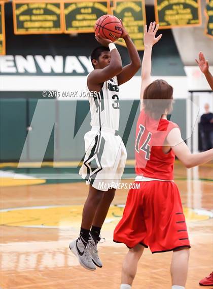 Thumbnail 2 in Liberty vs. Greenway (Judy Dixon Holiday Tournament) photogallery.