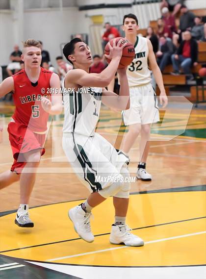 Thumbnail 3 in Liberty vs. Greenway (Judy Dixon Holiday Tournament) photogallery.