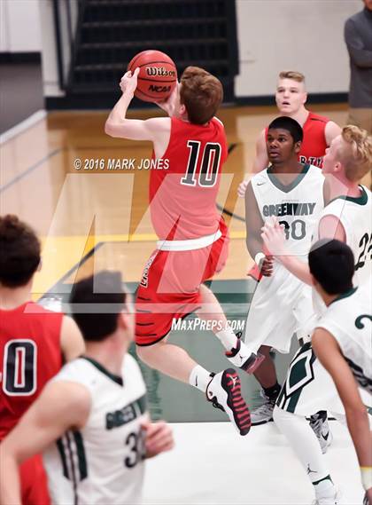 Thumbnail 2 in Liberty vs. Greenway (Judy Dixon Holiday Tournament) photogallery.
