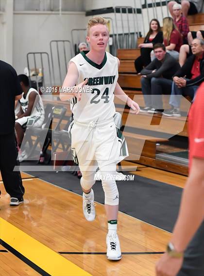 Thumbnail 2 in Liberty vs. Greenway (Judy Dixon Holiday Tournament) photogallery.