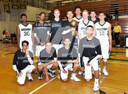 Thumbnail 3 in Liberty vs. Greenway (Judy Dixon Holiday Tournament) photogallery.