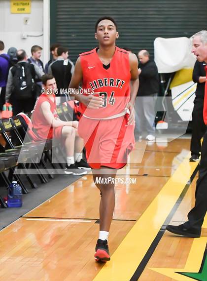 Thumbnail 2 in Liberty vs. Greenway (Judy Dixon Holiday Tournament) photogallery.