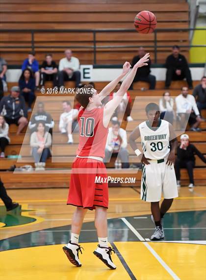 Thumbnail 3 in Liberty vs. Greenway (Judy Dixon Holiday Tournament) photogallery.