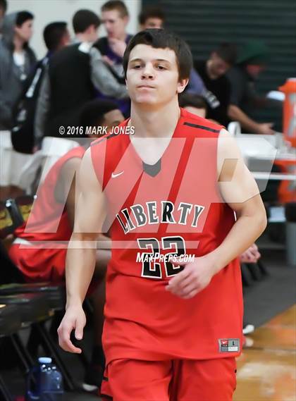 Thumbnail 2 in Liberty vs. Greenway (Judy Dixon Holiday Tournament) photogallery.
