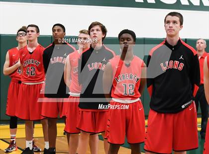 Thumbnail 1 in Liberty vs. Greenway (Judy Dixon Holiday Tournament) photogallery.