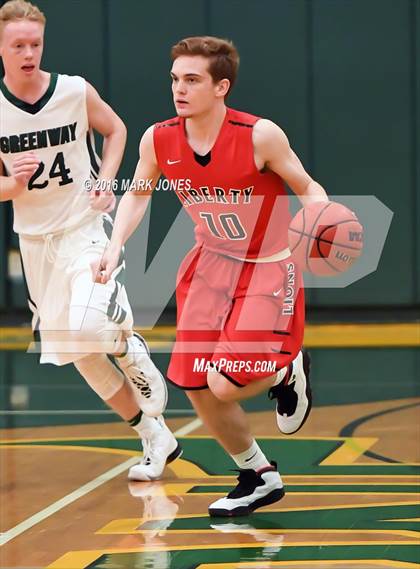 Thumbnail 1 in Liberty vs. Greenway (Judy Dixon Holiday Tournament) photogallery.