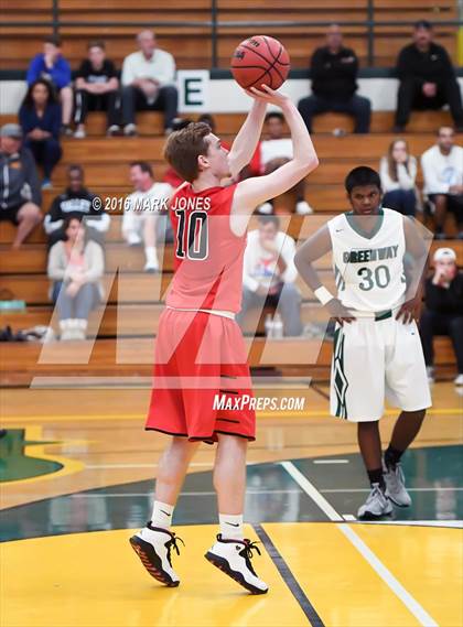 Thumbnail 2 in Liberty vs. Greenway (Judy Dixon Holiday Tournament) photogallery.