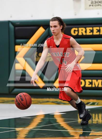 Thumbnail 2 in Liberty vs. Greenway (Judy Dixon Holiday Tournament) photogallery.