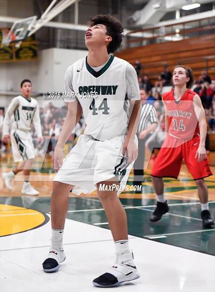 Thumbnail 3 in Liberty vs. Greenway (Judy Dixon Holiday Tournament) photogallery.