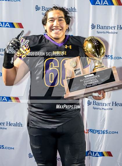 Thumbnail 2 in Ironwood vs Sunrise Mountain (AIA 5A Final Awards) photogallery.