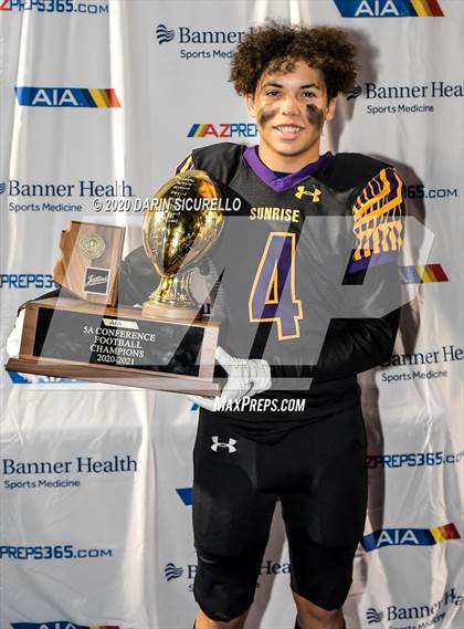 Thumbnail 3 in Ironwood vs Sunrise Mountain (AIA 5A Final Awards) photogallery.