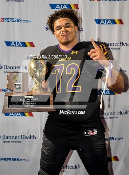 Thumbnail 3 in Ironwood vs Sunrise Mountain (AIA 5A Final Awards) photogallery.