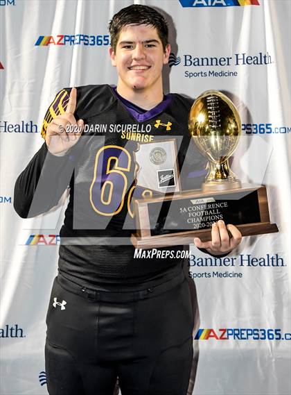 Thumbnail 3 in Ironwood vs Sunrise Mountain (AIA 5A Final Awards) photogallery.