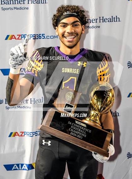 Thumbnail 3 in Ironwood vs Sunrise Mountain (AIA 5A Final Awards) photogallery.