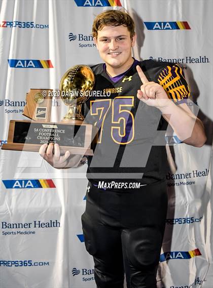 Thumbnail 1 in Ironwood vs Sunrise Mountain (AIA 5A Final Awards) photogallery.