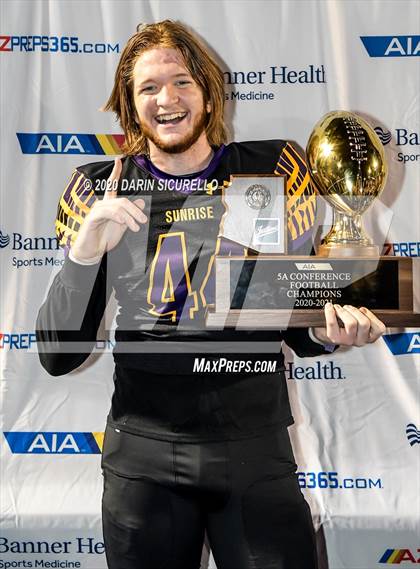 Thumbnail 2 in Ironwood vs Sunrise Mountain (AIA 5A Final Awards) photogallery.