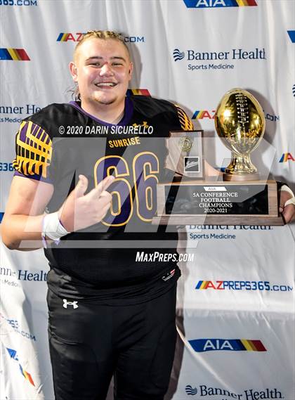 Thumbnail 1 in Ironwood vs Sunrise Mountain (AIA 5A Final Awards) photogallery.