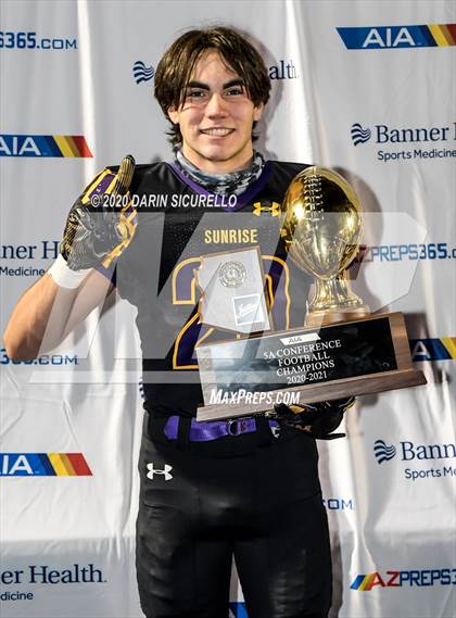 Thumbnail 2 in Ironwood vs Sunrise Mountain (AIA 5A Final Awards) photogallery.