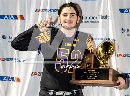 Thumbnail 2 in Ironwood vs Sunrise Mountain (AIA 5A Final Awards) photogallery.