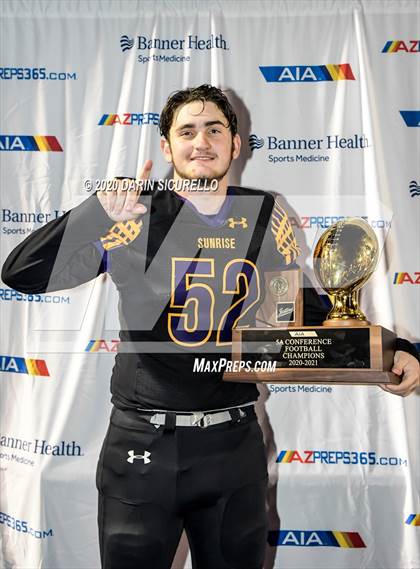 Thumbnail 1 in Ironwood vs Sunrise Mountain (AIA 5A Final Awards) photogallery.