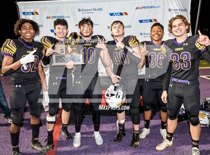 Thumbnail 3 in Ironwood vs Sunrise Mountain (AIA 5A Final Awards) photogallery.