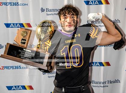 Thumbnail 2 in Ironwood vs Sunrise Mountain (AIA 5A Final Awards) photogallery.