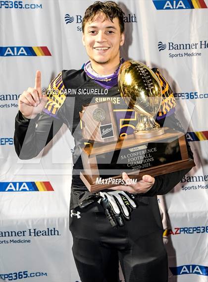 Thumbnail 2 in Ironwood vs Sunrise Mountain (AIA 5A Final Awards) photogallery.