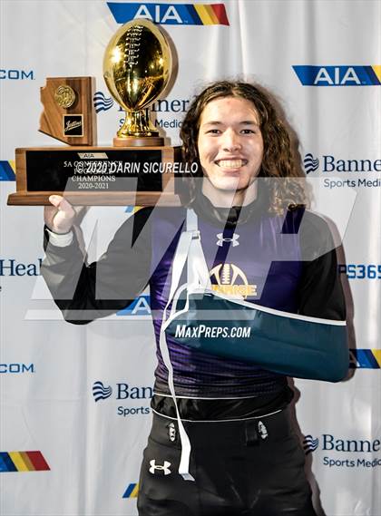 Thumbnail 1 in Ironwood vs Sunrise Mountain (AIA 5A Final Awards) photogallery.