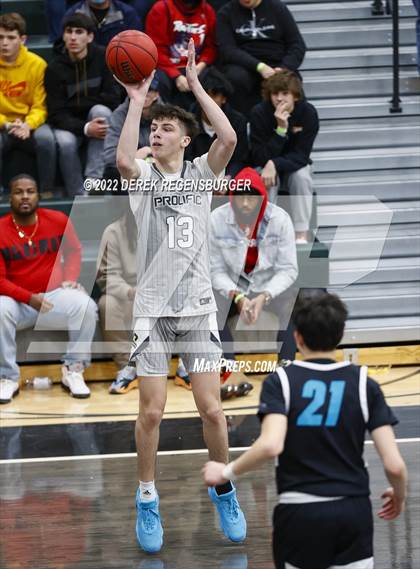Thumbnail 3 in Prolific Prep of Napa Christian vs Albuquerque Prep (Gary Rhoades Classic) photogallery.