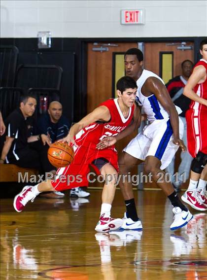 Thumbnail 3 in Sharyland vs Dickinson (McDonald's Texas Invitational) photogallery.