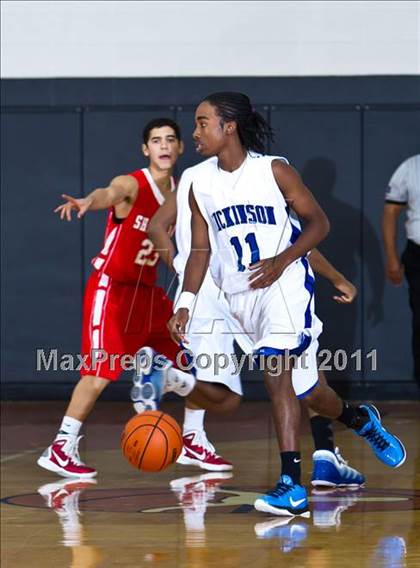 Thumbnail 1 in Sharyland vs Dickinson (McDonald's Texas Invitational) photogallery.