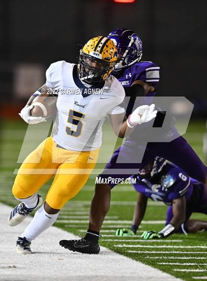 Thumbnail 2 in  Cy Ranch @ Klein Cain (UIL 6A Div 1 Bi-District Playoff) photogallery.