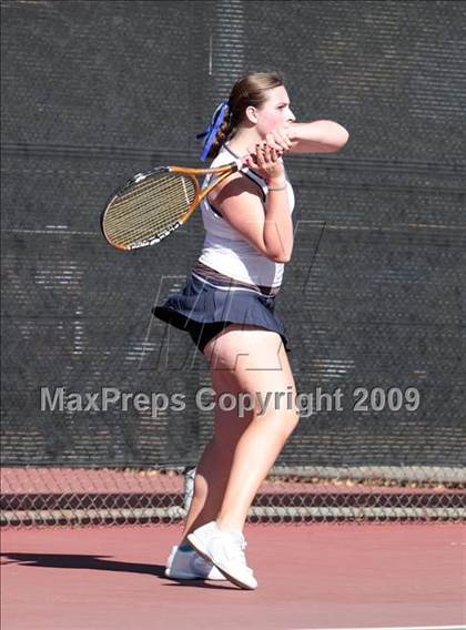 Thumbnail 2 in CIF LA City Section Individual Tennis Playoffs (Round 1 - 2) photogallery.