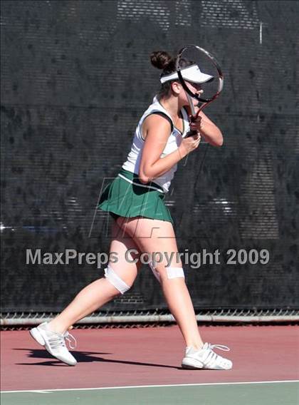 Thumbnail 2 in CIF LA City Section Individual Tennis Playoffs (Round 1 - 2) photogallery.