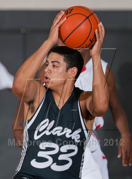 Thumbnail 1 in Clark @ Bellaire (McDonald's Texas Invitational) photogallery.