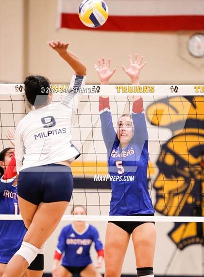 Thumbnail 1 in Christian Brothers @ Milpitas (CIF State NorCal Regional D2 First Round) photogallery.