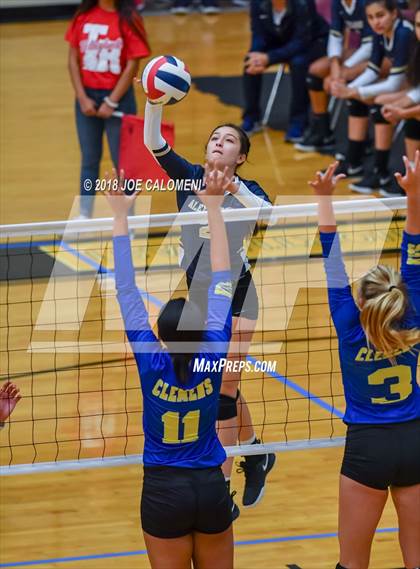 Thumbnail 2 in Clemens vs Alexander (NEISD Volleyball Tournament) photogallery.