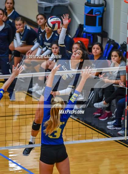 Thumbnail 1 in Clemens vs Alexander (NEISD Volleyball Tournament) photogallery.