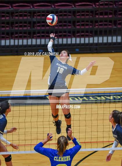 Thumbnail 3 in Clemens vs Alexander (NEISD Volleyball Tournament) photogallery.