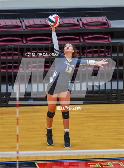 Thumbnail 2 in Clemens vs Alexander (NEISD Volleyball Tournament) photogallery.