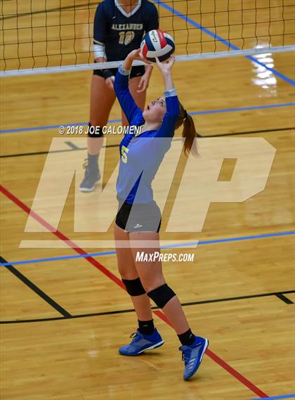 Thumbnail 3 in Clemens vs Alexander (NEISD Volleyball Tournament) photogallery.