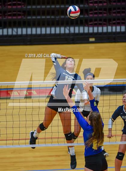 Thumbnail 1 in Clemens vs Alexander (NEISD Volleyball Tournament) photogallery.
