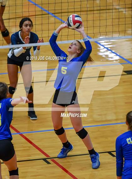 Thumbnail 2 in Clemens vs Alexander (NEISD Volleyball Tournament) photogallery.